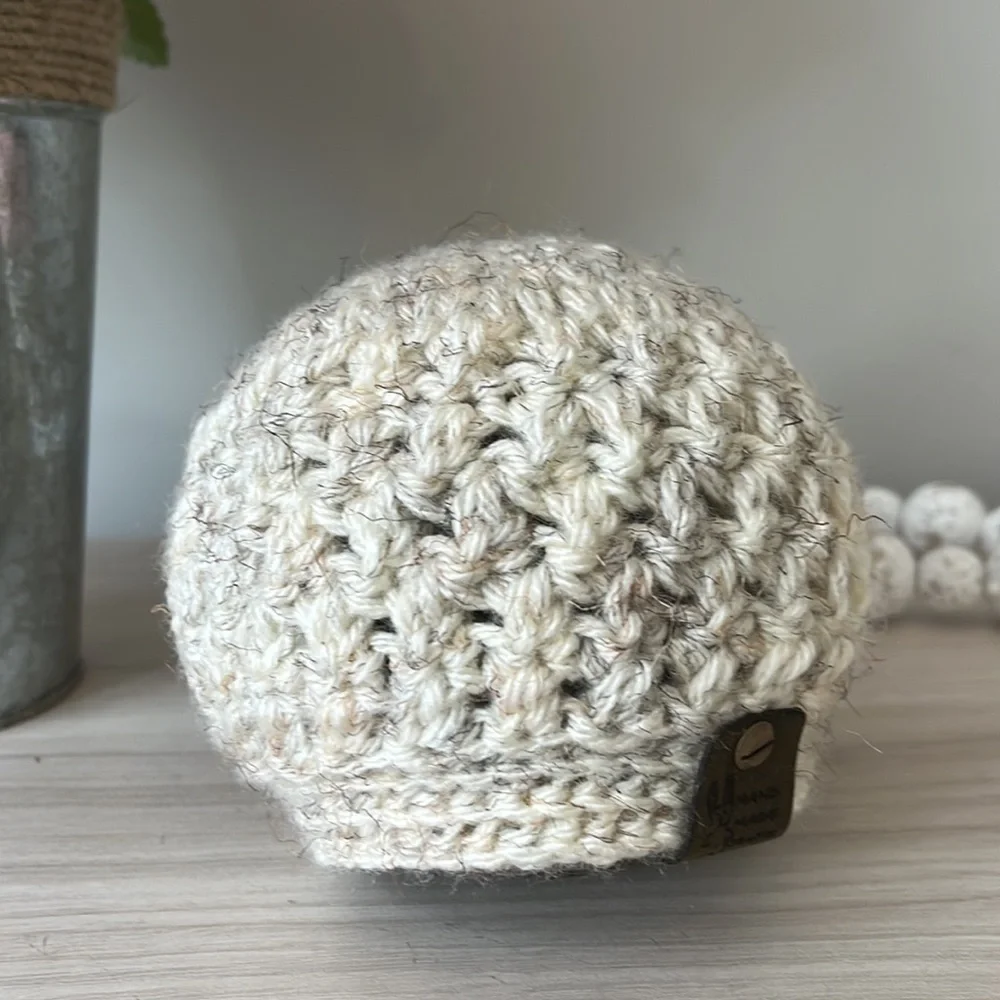 Handmade Crochet Baby Beanies